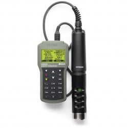 Multiparamètre portatif pH-rédox-EC-LDO Hanna Instruments, Bluetooth, connecteur Quick DIN, câble 20 m