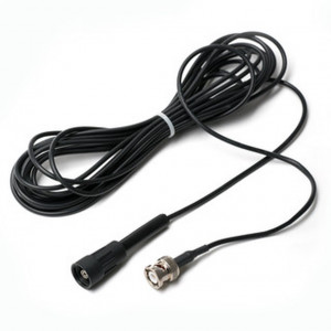 Câble pour électrodes Hanna Instruments, longueur 7 m, diamètre 3 mm, connecteur tête à vis S7 - BNC