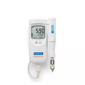 pH-°C-mètre compact Hanna Instruments étanche spécial viande