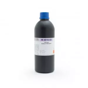 Solution d'étalonnage Hanna Instruments pour sodium, 100 mg-L, bouteille 500 mL