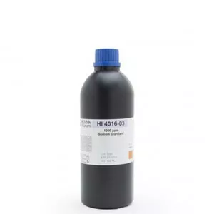Solution d'étalonnage Hanna Instruments pour sodium, 1000 mg-L, bouteille 500 mL