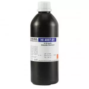 Solution étalon 0,1 M chlorures Hanna Instruments, 500 mL