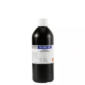 Solution étalon 1000 mg-L chlorures Hanna Instruments, 500 mL