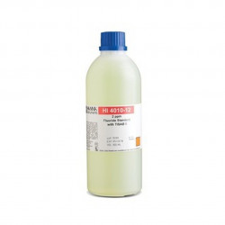 Solution étalon Hanna Instruments, 2 mg-L fluorures au TISAB II, 500 mL