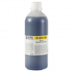 Tampon ISA alcalin Hanna Instruments pour ammoniaque-cyanures, 500 mL
