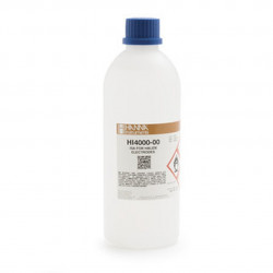 Solution ISA Hanna Instruments, pour électrodes à KCl, bouteille 500 ml
