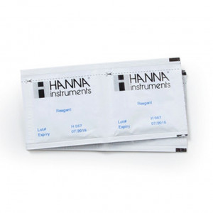 Réactifs Hanna Instruments pour fer total, cuvette 16 mm (25 tests)