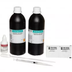 Réactifs pour photomètres Hanna Instruments, dureté totale (300 tests : 100 tests de chaque gamme)