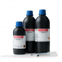 Réactifs pour photomètres Hanna Instruments, fluorures gamme large (100 tests)