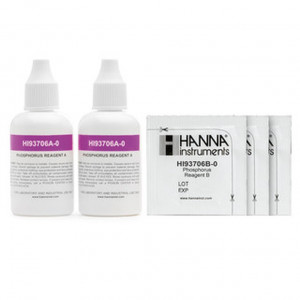 Réactifs pour photomètres Hanna Instruments, phosphore (100 tests)