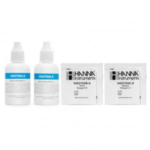 Réactifs pour photomètres Hanna Instruments, silice (100 tests)