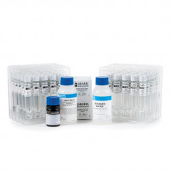 Réactifs phosphore total Hanna Instruments, gamme large, 0,0 à 32,6 mg-L, 50 tubes prédosés