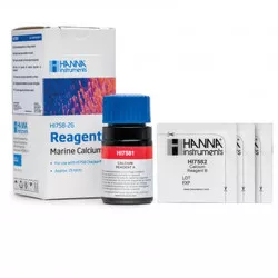 Réactifs Hanna Instruments pour calcium dans l'eau de mer (HI758), environ 25 tests