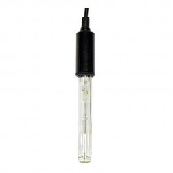 Électrode pH en verre Hanna Instruments, jonction céramique, embout plat, 6 bars avec connexion fils