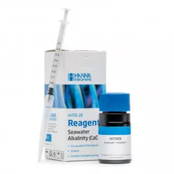 Réactifs Hanna Instruments pour alcalinité dans l'eau de mer (HI755), environ 25 tests