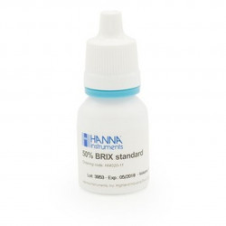 Solution standard Brix Hanna Instruments, 50% Brix, flacon 10 mL