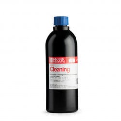 Solution de nettoyage Hanna Instruments pour électrodes, usage général, bouteille FDA 500 mL
