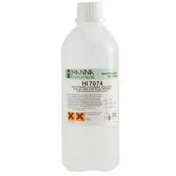Solution nettoyage Hanna Instruments pour matières inorganiques, flacon 500 mL