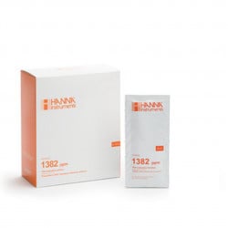Solution d'étalonnage Hanna Instruments, TDS à 1382 mg-L, 25 sachets 20 mL