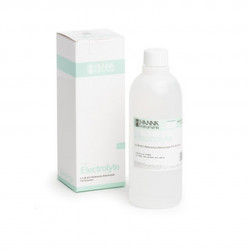 Solution électrolyte Hanna Instruments, 3,5 M KCl pour électrodes à double jonction, flacon 460 mL