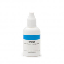 Solution électrolyte Hanna Instruments pour sonde oxygène galvanique, flacon 30 mL