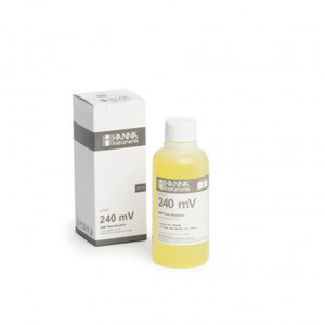 Solution test Hanna Instruments rédox à 240 mV, bouteille 230 mL