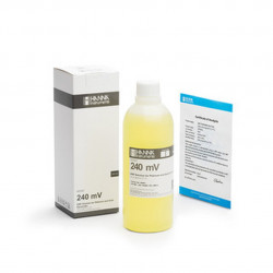 Solution test Hanna Instruments rédox à 240 mV, bouteille 500 mL