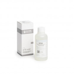 Solution test Hanna Instruments rédox à 470 mV, bouteille 230 mL