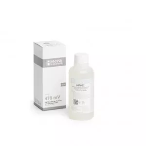 Solution test Hanna Instruments rédox à 470 mV, bouteille 230 mL