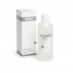 Solution test Hanna Instruments rédox à 470 mV, bouteille 500 mL