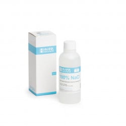 Solution d'étalonnage Hanna Instruments NaCl, bouteille 250 mL