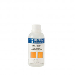 Solution fluorures Hanna Instruments, 1 g-L, bouteille 250 mL