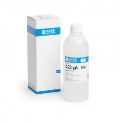 Solution sodium Hanna Instruments, 0,23 g-L, bouteille 500 mL