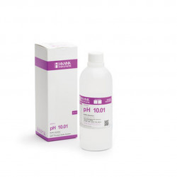 Solution tampon Hanna Instruments, pH 10,01, bouteille 500 mL