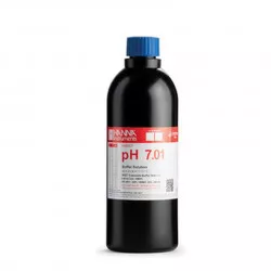 Solution tampon Hanna Instruments, pH 7,01, bouteille FDA 500 mL