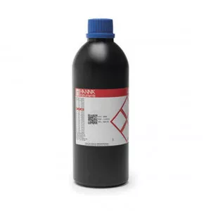 Solution tampon Hanna Instruments, pH 9,18, certificat d'analyse, bouteille FDA 500 mL