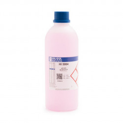 Solution tampon Hanna Instruments, colorée pH 4,01, ±0,01 pH, certificat d'analyse, bouteille 500 Ml