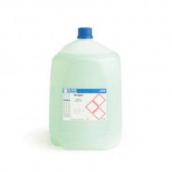 Solution tampon colorée Hanna Instruments, pH 7,01, ±0,01 pH, certificat d'analyse, bouteille 3,78 L
