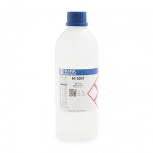 Solution tampon Hanna Instruments, pH 7,01, ±0,01 pH, certificat d'analyse, bouteille 1 L