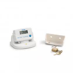 Enregistreur de température Hanna Instruments, avec fixation murale et cadenas, station d'accueil USB, logiciel