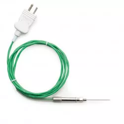 Sonde à thermocouple type K Hanna Instruments, aiguille inox 30 mm, température maxi 200 °C, câble PTFE 1 m