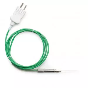 Sonde à thermocouple type K Hanna Instruments, aiguille inox 30 mm, température maxi 200 °C, câble PTFE 1 m