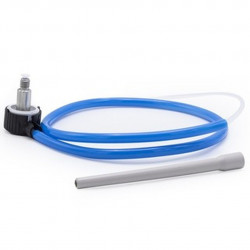 Tube d’aspiration Hanna Instruments avec raccord en acier inoxydable AISI316 pour titreurs potentiométriques HI9