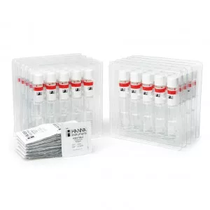 Réactifs phosphore réactif Hanna Instruments, 0,00 à 1,60 mg-L, 50 tubes prédosés