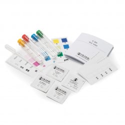 Trousse chimique Hanna Instruments pour agriculture (azote, phosphore, potassium et pH) (25-25-25-25 tests)