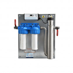 Station UV GERMI STATION UV 3E avec double filtration pour le traitement de l'eau - Débit 2 m3/h