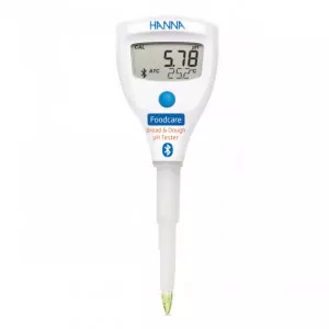 Testeur de pH et température Hanna Instruments Foodcare pain, pâtes et levain - Bluetooth