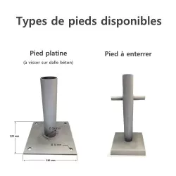 Abri bâché Bati-Ser Axame, 9,6 x 20 m, pieds droits AXAMBAT920PEPOPO