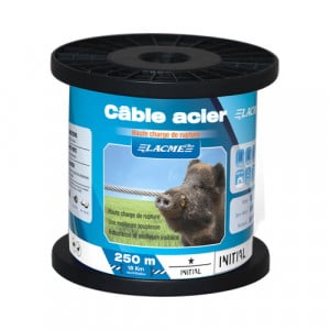 Câble acier galvanisé à haute charge de rupture CABLE ACIER Bobine Lacmé