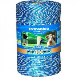 Fil pour clôtures électriques EXTRABLEU 6 Bobine Lacmé
